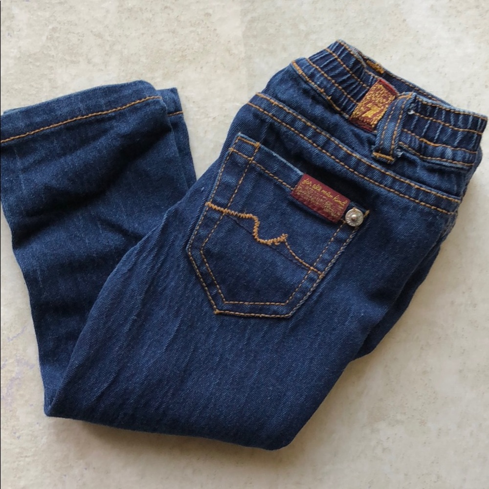 7 for all Mankind toddler skinny jeans 18m